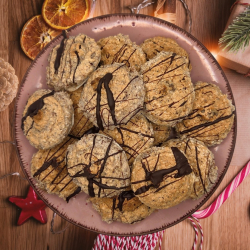350g Überraschungsmakronen Plätzchen Weihnachtsplätzchen