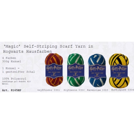 DMC Harry Potter Magic 300g Strickgarn für 1 Schal