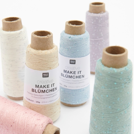 Creative Make it Blümchen, 25g, Fb. 005 natur