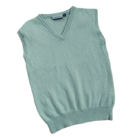 VINTAGE WESTE 100% WOLLE