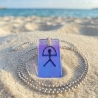Zuversicht, die im Dunkeln leuchtet – Indalo-Amulett, handmade