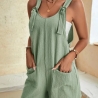 Damen-Sommer-Hosenkleid/Einteiler, armeegrün, Größe M, neu