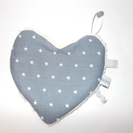 *Knisterherz / Schmusetuch Herzform*