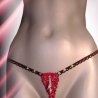 sexy Perlenstring ->schöner O-String Intimschmuck