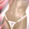 edler Perlenstring ->schöner O-String Intimschmuck