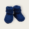 Babyschuhe für Neugeborene 0-3 Monate, royalblau