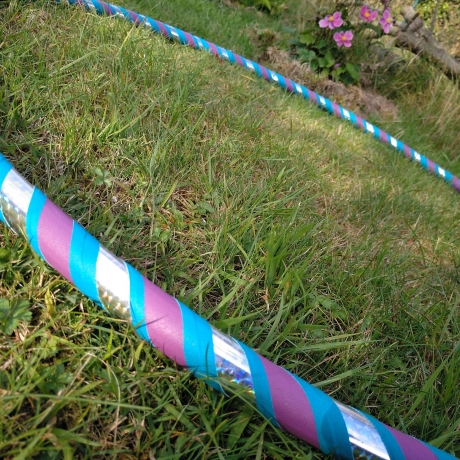 Hula-Spaß! Hoopdance-Reifen für Anfänger:innen- faltbar!