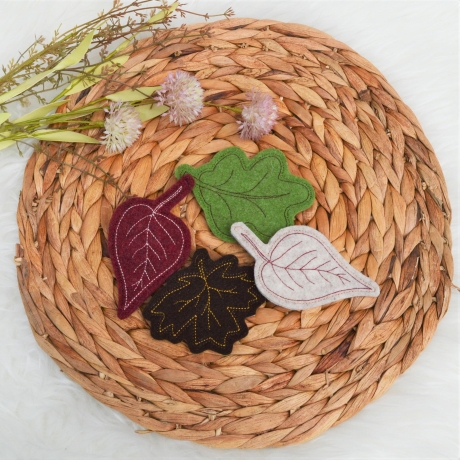 Stickdatei Blätter ITH