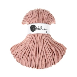 Bobbiny Flechtkordel Premium 5mm 100m Farbe blush