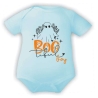 Baby Body kurzarm bedruckt mit BOOTIFUL BOY