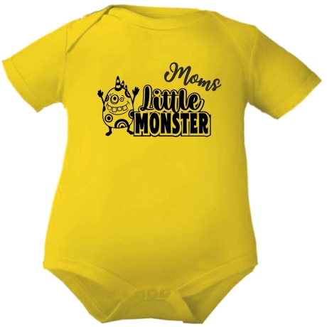 Baby Body kurzarm mit KLEINES MONSTER