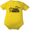 Baby Body kurzarm mit KLEINES MONSTER