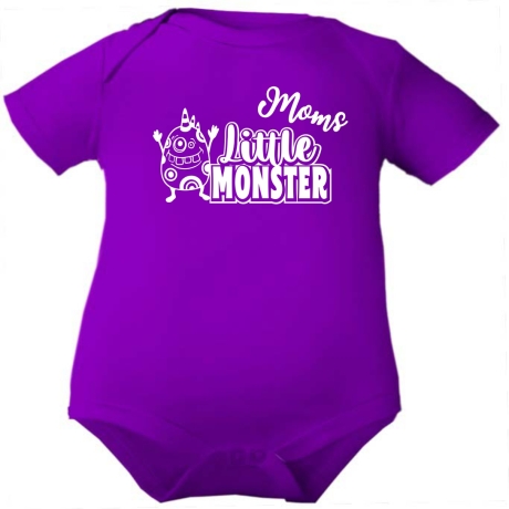 Baby Body kurzarm mit KLEINES MONSTER