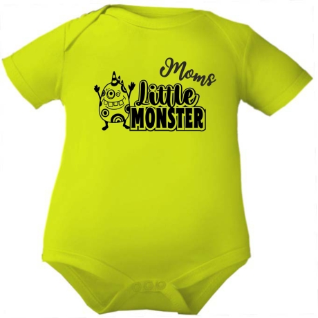 Baby Body kurzarm mit KLEINES MONSTER