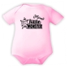 Baby Body kurzarm mit KLEINES MONSTER
