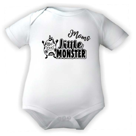 Baby Body kurzarm mit KLEINES MONSTER