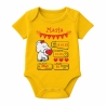 Baby Body kurz WELCOME GIRL personalisiert mit Geburtsdaten+Name