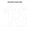 HAUSNUMMER aus BETON | 24cm Arial Narrow | 3D Optik  Top Design