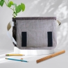 Umhängetasche Herren/Männertasche/upcycling Tasche/braun