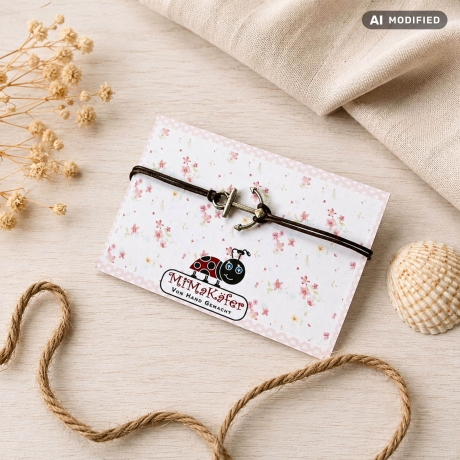 Armband mit Anker - maritimes Lederarmband