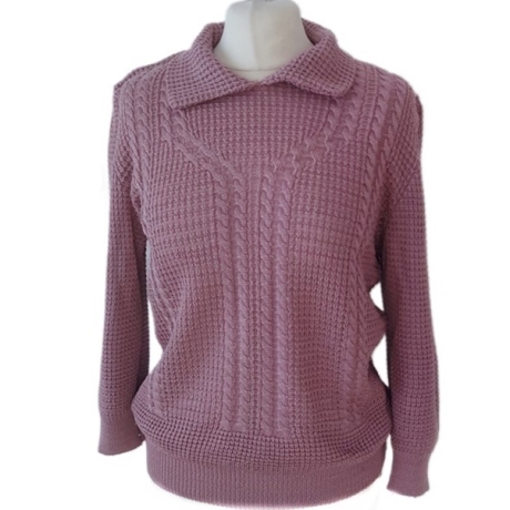 VINTAGE ROLLKRAGENPULLOVER