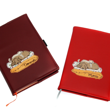 Handgemachte Buchhülle nach Maß - Schutz -  personalisierbar!
