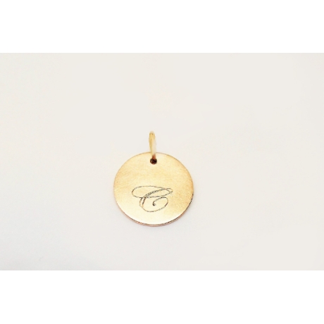 anhänger in 585 ROSÉGOLD graviert