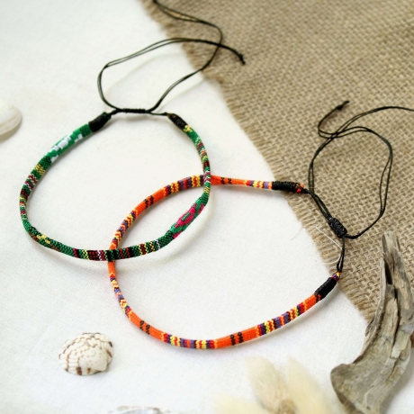 Wasserfestes Fußband – Boho Schmuck für Urlaub & Festival