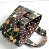 Tasche für Kinder mit Tiermotiv – Punkte & Affen - Geschenkidee