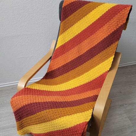 Große Häkeldecke, Tagesdecke, Sofadecke, Handarbeit