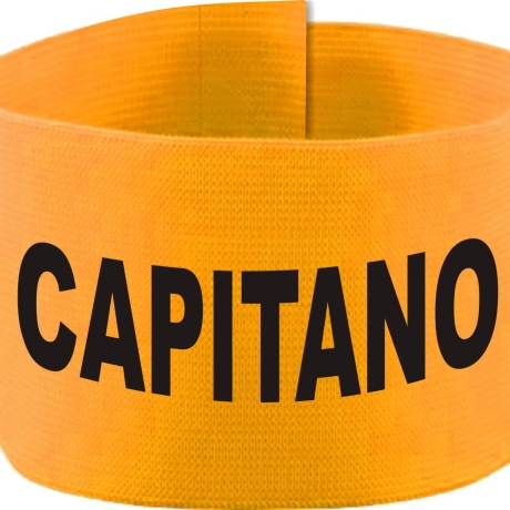 Klett-Armbinde 10 cm Höhe bedruckt mit CAPITANO