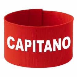 Klett-Armbinde 10 cm Höhe bedruckt mit CAPITANO