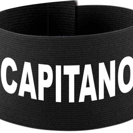 Klett-Armbinde 10 cm Höhe bedruckt mit CAPITANO