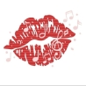music-kiss Plotterdatei SVG DXF FCM