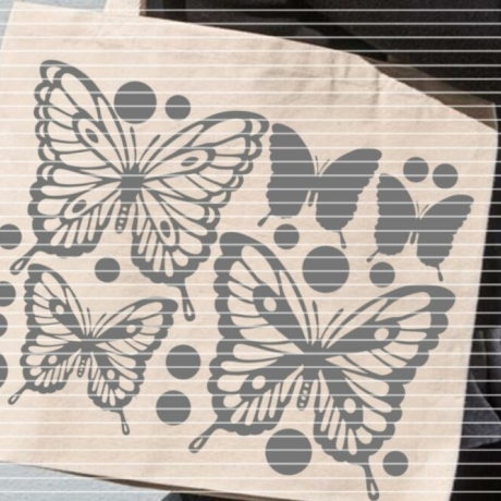 Schmetterlinge Plotterdatei SVG DXF FCM