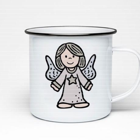 Plotterdatei Schutzengel SVG DXF