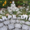 BETON  BUCHSTABEN 10 cm Eyecatcher Haus/Garten/Terasse  frostfest