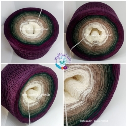 Bobbel, Farbverlaufsgarn, Wolle, 3-fädig, 4-fädig, Nr. 297