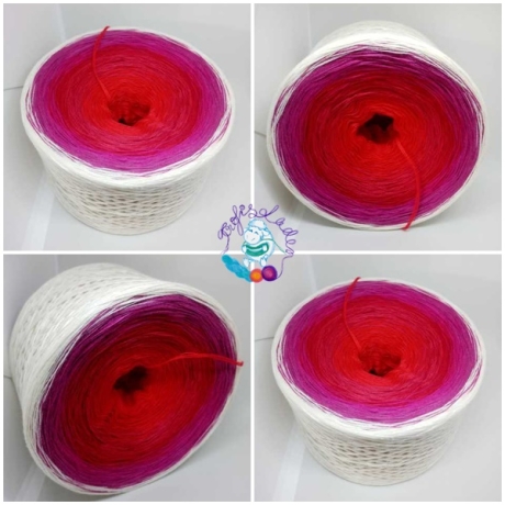 Bobbel, Farbverlaufsgarn, Wolle, 3-fädig, 4-fädig, Nr. 278