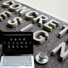 Buchstaben aus BETON 24 cm Gestaltung indoor outdoor frostsicher
