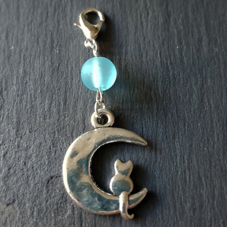 Mondschein-Katze Charm