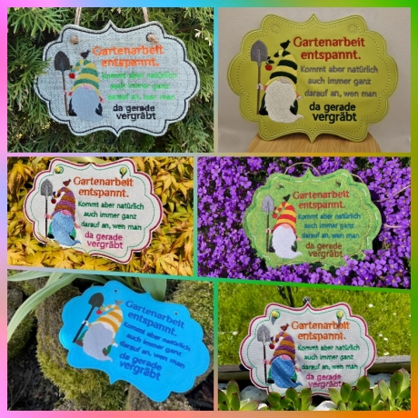 Gartenarbeit entspannt bei Michis Textilatelier