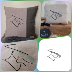 Lady Mi -  Stickdatei bei Michis Textilatelier