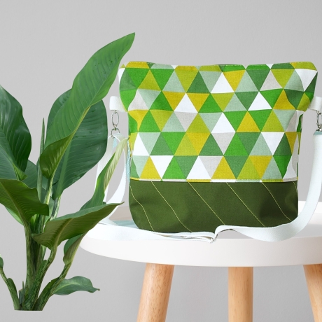 Damen Umhängetasche/Schultertasche/Handtasche/grüne Tasche