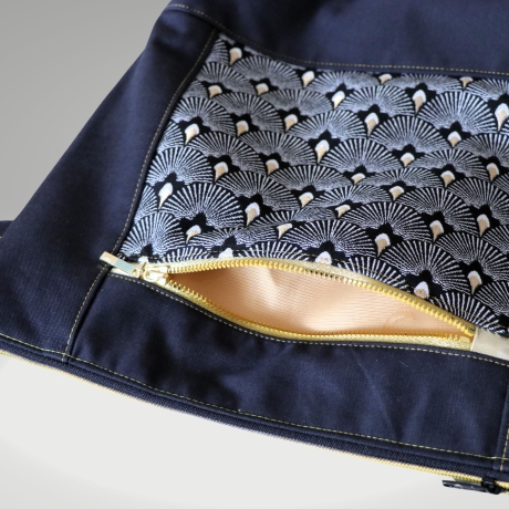 Umhängetasche Damen/Handtasche/Schultertasche/schwarz Gold