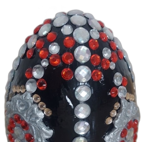 Deko-Ei im Fabergé-Stil
