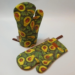  Avocado Kochhandschuhe, Backhandschuhe