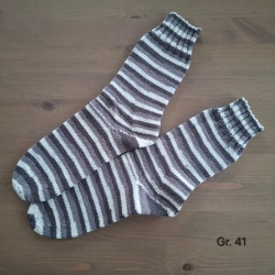 Wollfreie Alltagssocken aus Polyacryl Viskose Mix - Größe 41