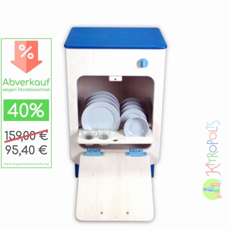 Dasblitzt - die Spiel-Spülmaschine in blau - Made in Germany