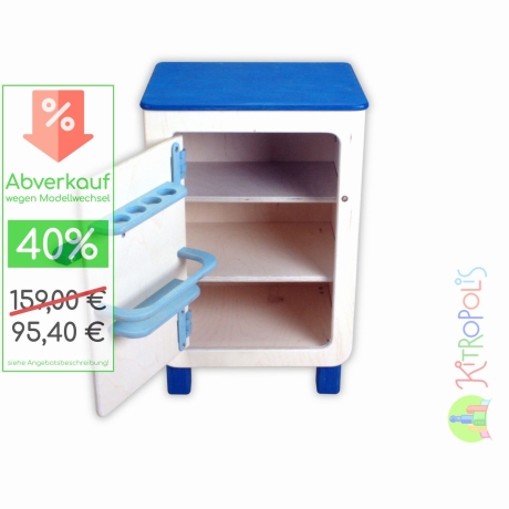 Daskalt - der Spiel-Kühlschrank in blau - Made in Germany